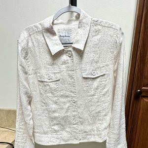 Linen light weight jacket